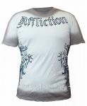 Мужская футболка Affliction Radiation c каменными птицами