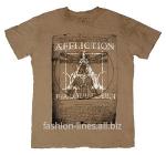 Футболка мужская Affliction Beige Code