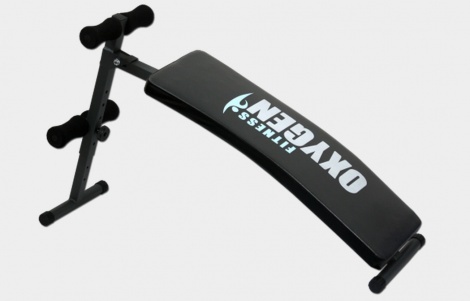 Изогнутая скамья для всесторонней проработки мышц пресса Oxygen Fitness Arc Sit Up Board
