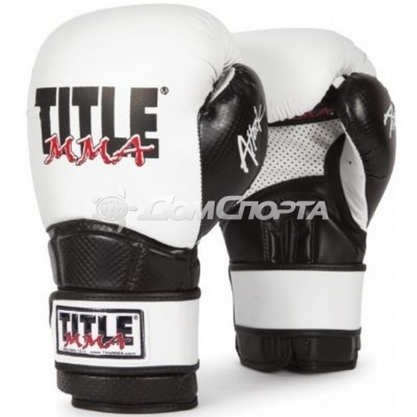 Перчатки тренировочные Title MMA Attack кожа MMTGE