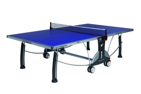 Стол для настольного тенниса всепогодный складной Cornilleau Спорт 400M Аутдор с сеткой (синий)134905