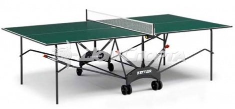 Стол для настольного тенниса всепогодный, без сетки Kettler Classic Pro 7047-070