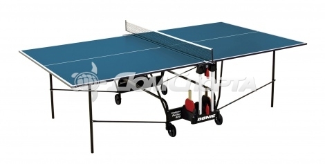 Теннисный стол Donic Indoor Roller 400 синий с сеткой 230284-G