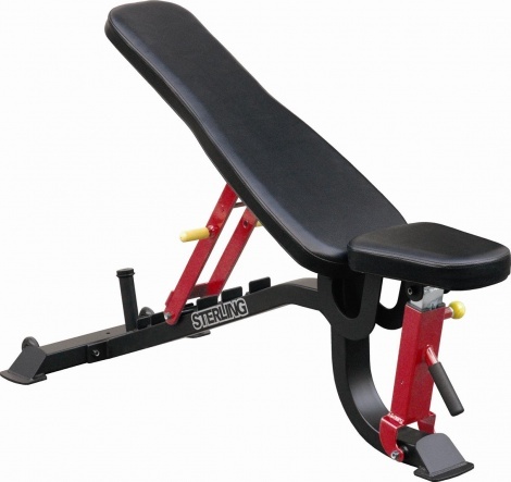 Усиленная многопозиционная скамья Aerofit SL7011