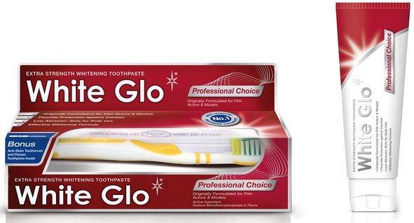 Зубная паста White GLO отбеливающая