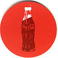 Наклейка многоразовая "Coca Cola"