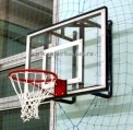 Щит баскетбольный оргстекло 10 мм на металлической раме 120х90 см.