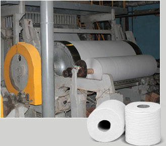 Бумага - основа для туалетной бумаги макулатурная (трехслойная свыше 70% белизны)