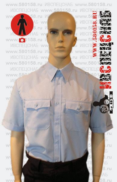 Рубашка форменная полиции с коротким рукавом