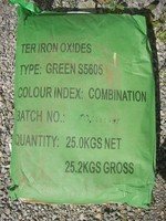Пигмент зеленый железоокисный