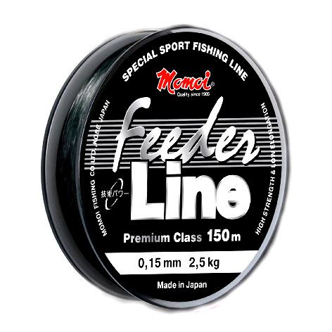 Леска Feeder Line 0,31 мм, 9,5 кг, 150 м, черная (уп.5 шт)