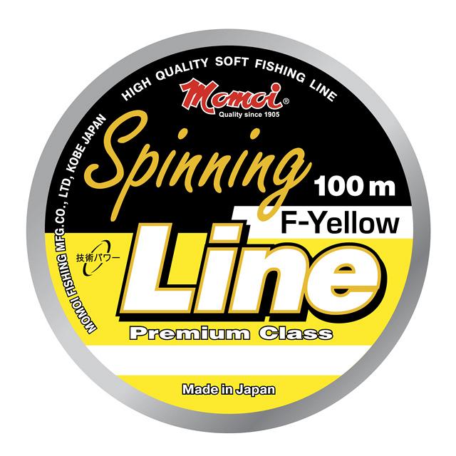 Леска Spinning Line F-Yellow 0,12 мм, 1,8 кг, 150 м (уп.5 шт)