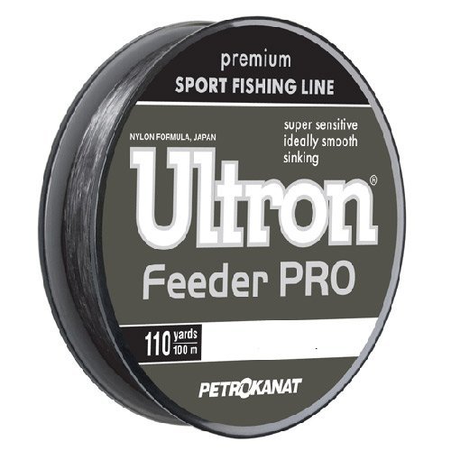 Леска ULTRON Feeder PRO 0,45 мм, 100 м, 19,0 кг, черн. (уп.5 шт)