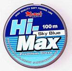Леска Hi-Max Sky Blue 0,12 мм, 1,6 кг, 100 м (уп.5 шт)