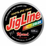 Шнур JigLine Multicolor 0,14 мм, 10,0 кг, 100 м, цветной