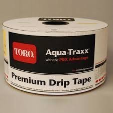Лента капельная Aqua-TraXX 8 mil/10 15 20  см водовылив 0,57 до 1,14 л/час 2286 м