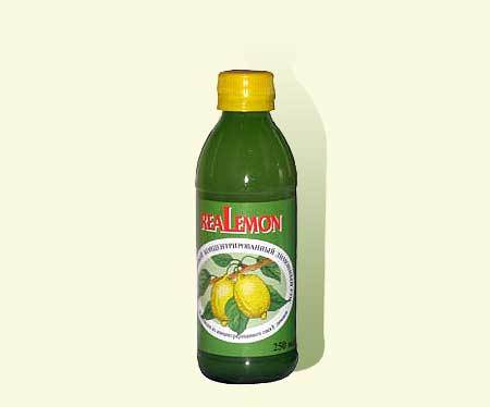 Натуральный концентрированный лимонный сок