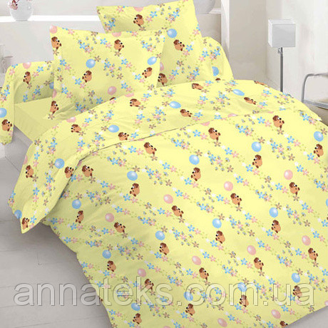 Ткань постельная детская 95755 бязь наб. н-к top kit cotton д 10-0112 220см
