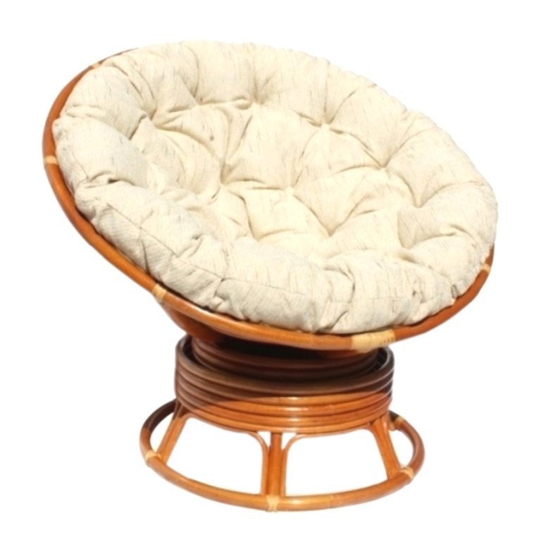 Кресло Papasan (цвет коньяк)