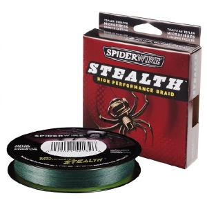 Леска плетеная Spiderwire Stealth Green 0,30мм 137м