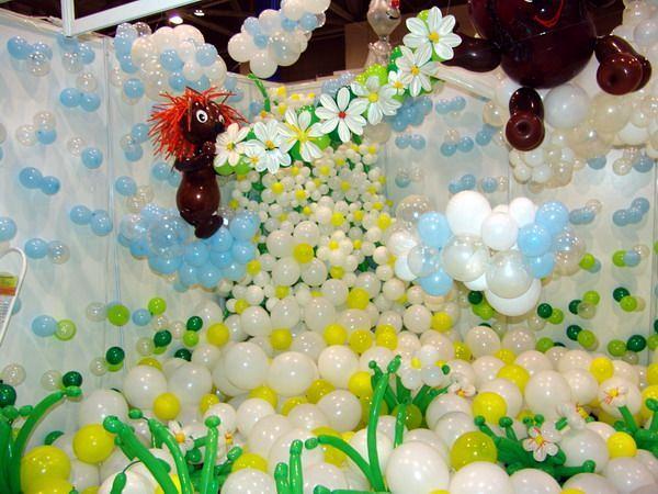 Виды шаров для создания праздничных композиций