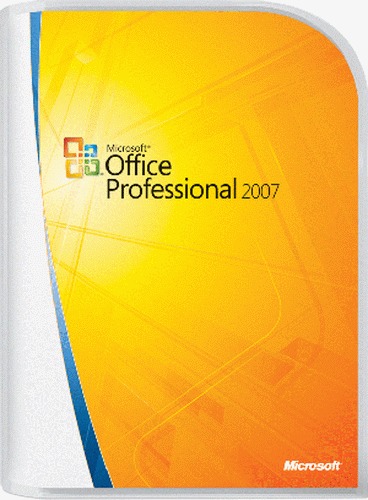 Программное обеспечение Microsoft Office Professional 2007(OEM)