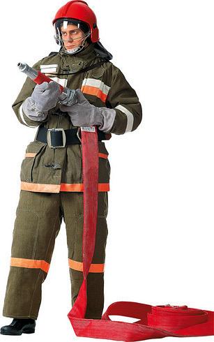 Боевая одежда пожарного для начальствующего и рядового состава мужская