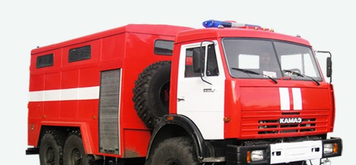 Автомобиль рукавный пожарный АР-2 на шасси КамАЗ-43114