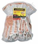 Перчатки STAYER МASTER  трикотажные 7 класс  L-XL