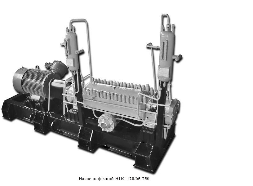 Насос нефтяной НПС 120/65-750