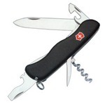 нож Viktorinox Nomad,  Рукоятка из черного нейлона, длина 111 мм. Содержит 8 стандартных инструментов, продажа в Украине