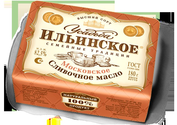 Сливочное масло Московское, 82,5 %