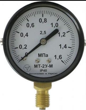 Манометр газовый МТ-2У 0-100 kРа-2.5