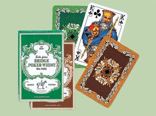 Игральные карты Бридж-Покер-Вист 55 листов