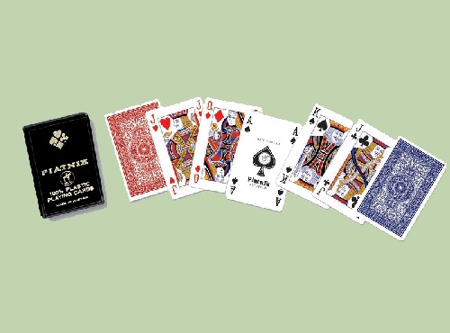 Игральные карты -100% пластик 55 листов
