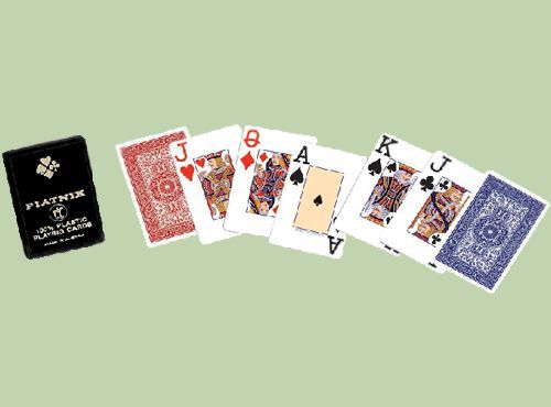 Игральные карты -100% пластик- опти 55 листов