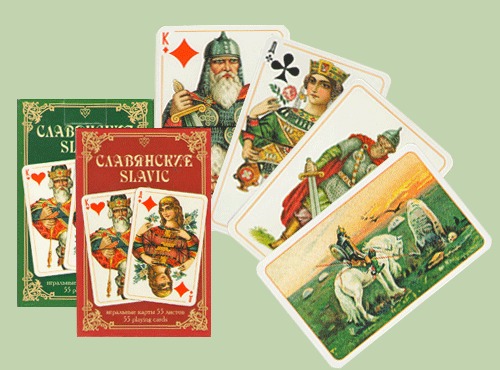 Игральные карты Славянские 55 листов