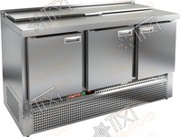 Стол холодильный для салатов HICOLD SLE2-111GN (1/6) с нижним расположением агрегата