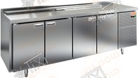 Стол холодильный  для салатов HiCold SL2-1111GN (1/6) (без крышки)