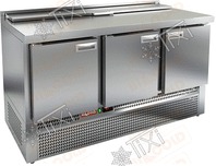 Стол холодильный для салатов HICOLD SLE1-111GN (1/3) с нижним расположением агрегата