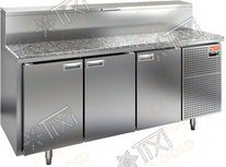 Стол холодильный для пиццы HICOLD PZ1-111/GN(1/3H) с каменной столешницей