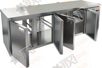 Стол холодильный HiCold GNT 1111/HT cквозной с распашными дверями с двух сторон