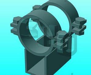 Опоры трубопроводов хомутовые