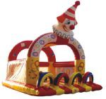 Клоун  Мобильный надувной аттракцион, с игровыми элементами, стилизованный под клоуна.