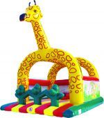 Жираф-1  Надувной детский батут. Для детей от 3 до 14 лет.