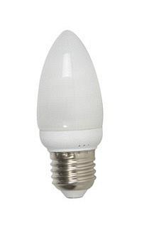 Энергосберегающая люминесцентная лампа Свеча 7W