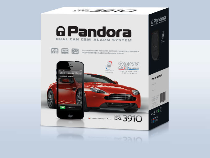 Автосигнализация  PANDORA DXL 3910