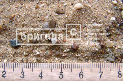 Песок карьерный м.к. 2,5-2,8 (крупный)