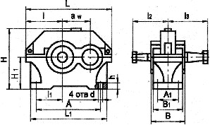 Редуктор 1ЦУ-100