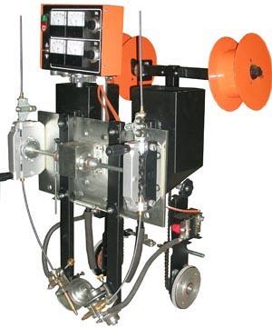 Двухголовочный автомат для дуговой сварки   АДФ-1002 типа 2ТС-17С  (сварка тавровых соединений)